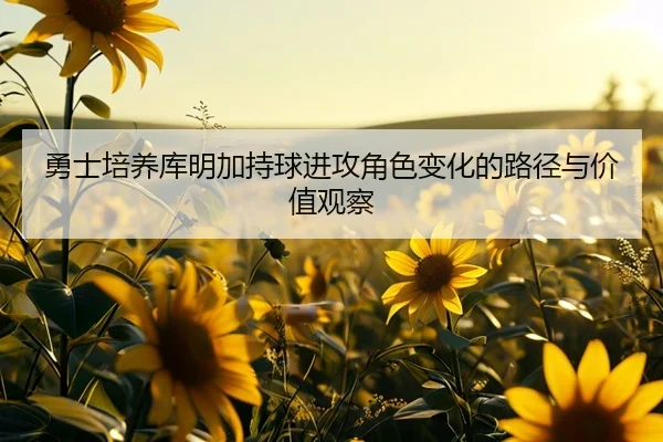 勇士培养库明加持球进攻角色变化的路径与价值观察
